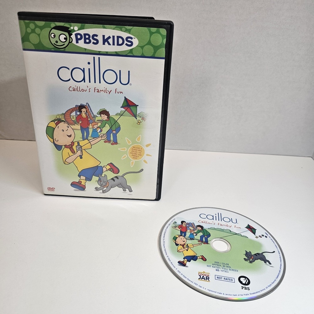 Caillou: Caillou's Family Fun‎ (DVD, 2005)